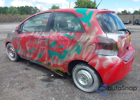 2010 Toyota Yaris из США, поврежденный, VIN JTDJT4K34A5313518